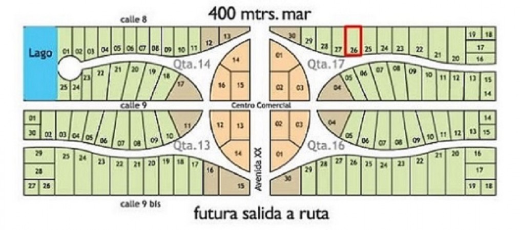 Vendo Lote De 742m² A 400 Metros Del Mar Con Pilar De Luz En Altos Del Mar